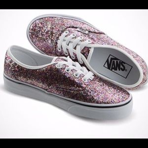 Chunky Glitter Vans!